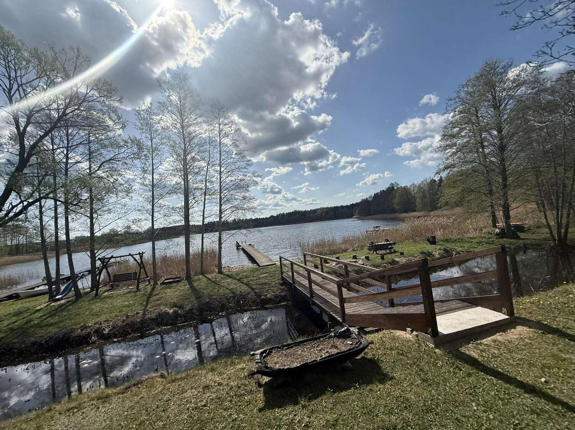 Agroturystyka Nad Czarnym Giby Esterno foto